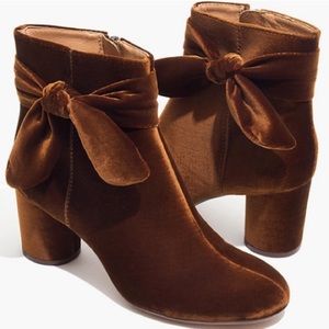 Madewell Esme Bow Booties